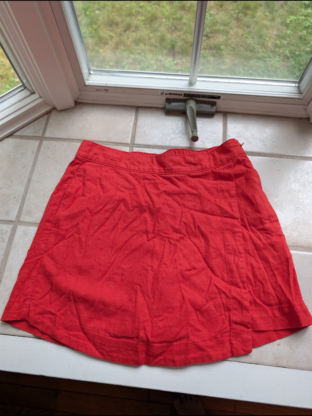 Women’s Red Skort - Classic Everyday Style